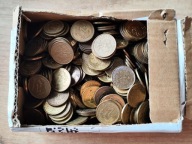 Zestaw Monet 1 i 2 Grosze III RP 1,25 kilo różne