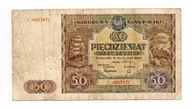 50 zł 1946r.ser.L-duża litera serii