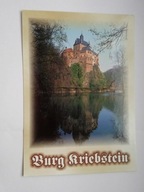 Niemcy - zamek Kriebstein - pocztówka