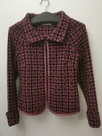 AMARYLLIS MARYNARKA ŻAKIET WEŁNA S/M BOHO HIPPIE