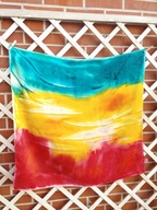 duza chusta apaszka szal chustka jedwabna silk 88