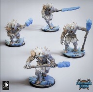 Winter Shardfang zestaw 4 figurek - FD - figurka RPG DnD D&D - druk 3D 14K