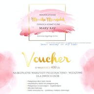 Monika Marszałek doradca kosmetyczny MARY KAY warsztaty o wartości 400zł