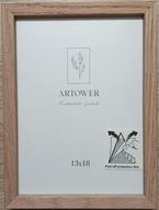 ARTOWER ramka na zdjęcia w formacie 13x18 cm naturalne drewno