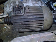 Silnik elektryczny łapowy Indukta SZJe 56b 7,5kW 960obr 400V używany