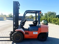 wózek widłowy TOYOTA 7FGJF35 LPG 3500kg szeroki przesuw 6800mtg 2006r