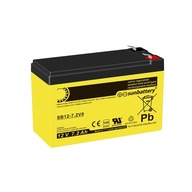 Sklep mefka.com.pl Akumulator SUN Battery SB12-7,2V0 12V 7,2Ah Vds P.POŻ