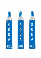 Soda gaz 425g do butli nabój co2 BIO 3x