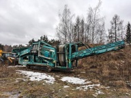Przesiewacz wibracyjny Powerscreen Warrior 1400 Wstępny mobilny 1800