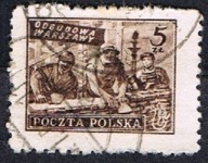1950 Polska fi 513 - Wydanie na odbudowę Warszawy