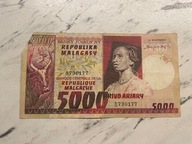 Madagaskar - 5000 franków