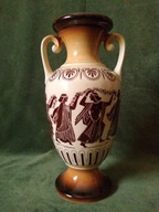 Wazon ceramiczny / amfora Tułowice PRL - piękny stan