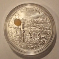 SZLAK SOLNY KOŁOBRZEG - WIELKOPOLSKA 20 MKW 2010 LUSTRO - 1 OZ 999, CERTYFI