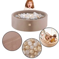 SUCHY BASEN Z PIŁECZKAMI DLA DZIECI MISIOO Welurowy 200 PIŁEK