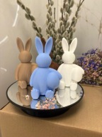 Wielkanoc Zając Druk3D Dekoracja Zajączek Ozdoba Różne kolory