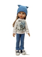 Ubranko komplet zestaw dla lalki Paola Reina 32cm dres 3w1