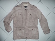 SNAP SHOT MIĘKKA SKÓRA BRĄZOWA KURTKA r M stan BDB