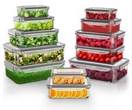 TUSEASY POJEMNIKI NA ŻYWNOŚĆ, PUDEŁKO DO PRZECHOWYWANIA POTRAW, DO LODÓWKI