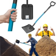 ŁOPATA SZUFLA PIASKOWA DO OGRODU PIASKU ZIEMI ŻWIRU CELLFAST METALOWA LEKKA