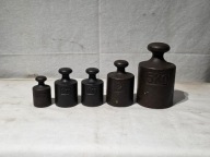 Stare odważniki zestaw 0,5-5kg