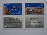Rumunia - Łuna 16 i 17 - Kosmos - Mi. 2914 -15 z przyw. z bl. 82 **
