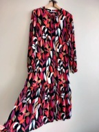 STEILMANN DŁUGA WZORZYSTA SUKIENKA MIDI 100% WISKOZA PREMIUM 38 40 M L