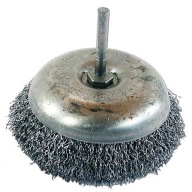 SZCZOTKA DOCZOŁOWA Z TRZPIENIEM 100MM KRAJOWA FI 6MM DRUT STALOWY