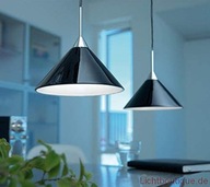 HERSTAL LAMPA SKO II danish design UNIKAT ORANGE PODWÓJNA