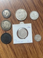 Monety zestaw 58,8 g srebro 1 oz czystego Ag