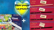 3 książki do gry na pianinie (od 3 do100 lat) + muzyczny ołówek i gumka
