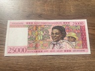 Madagaskar - 25000 franków