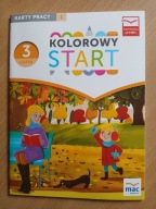 Kolorowy Start Trzylatek Karty pracy Część 1