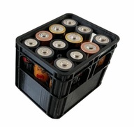 Organizer na baterie AA AKUMULATORKI pudełko etui pojemnik PALUSZKI