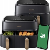 FRYTKOWNICA BEZTŁUSZCZOWA PHILIPS AIRFRYER OVI DUAL NA352/00 2750W 9L