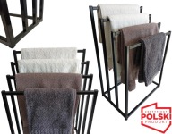 STOJAK WIESZAK NA RĘCZNIKI SUSZARKA Z REGULACJĄ PRODUKT POLSKI