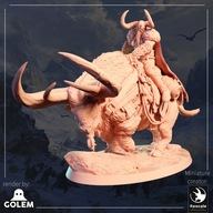 Vargir Frosthorns Climb - FD - figurka RPG DnD D&D - druk 3D 14K