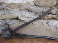 Stare Kute Masywne KLESZCZE/ CĘGI kowalskie_PRL