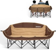 Podwójne krzesło kempingowe KingCamp XXL składana sofa outdoor 3-osobowa
