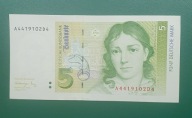Niemcy RFN 5 Marek 1991,UNC, seria A4419102D4