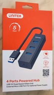 Unitek Hub 4-porty USB 3.0 Y-3089 - NOWY! OKAZJA!
