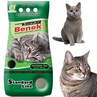 ŻWIREK DLA KOTA KOTÓW DUŻY 25L SUPER BENEK ZIELONY LAS DO KUWETY BEZ PYŁU