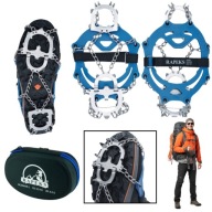 RACZKI NA BUTY ANTYPOŚLIZGOWE GÓRSKIE TURYSTYCZNE RAPEKS 42-44 NIEBIESKI