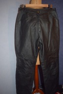 * MODERN CLASSICS * SPODNIE CZARNE SKÓRZANE DAMSKIE_40