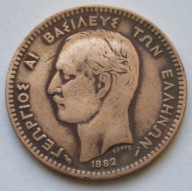 Grecja 10 lepta 1882