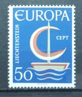 Europa-27 Lichtensztain czysta seria** 1966r.