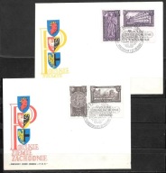 *FDC ROCZNIK 1961 Fi 1103-08 kas. 3 szt. ZIEMIE ZACHODNIE / komplet
