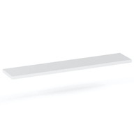 Półka ścienna wisząca samowisząca kolor biały 80cm x 15cm