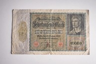 Banknot kolekcjonerski 10000 Marek niemieckich 1922