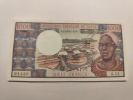 Kongo - 1000 franków - rzadki