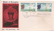 FILIPINY PILIPINAS -koperta FDC -1967 rok -BATTLE OF CORREGIDOR